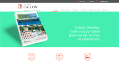Desktop Screenshot of editions-callon.com